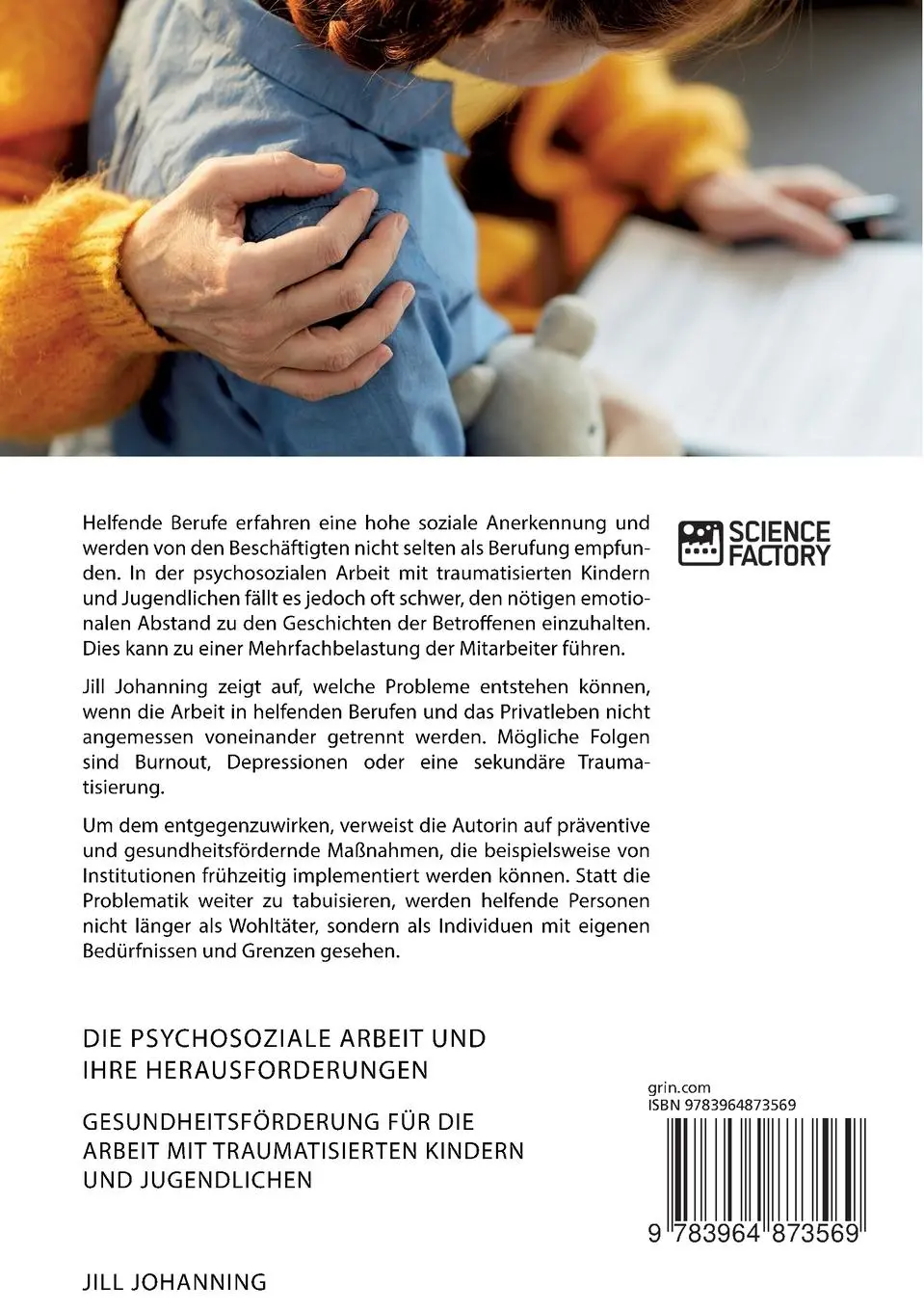 Rückseite: 9783964873569 | Die psychosoziale Arbeit und ihre Herausforderungen....