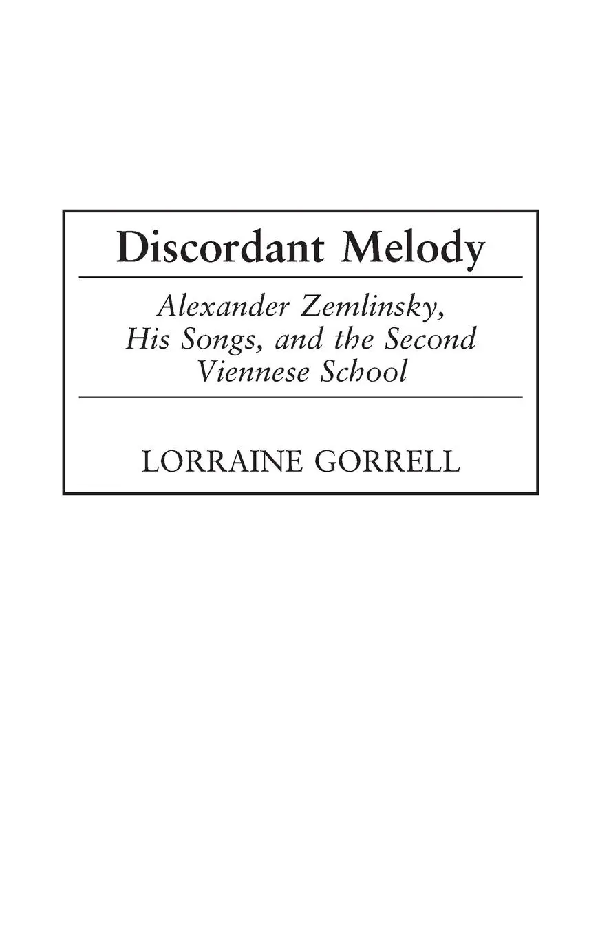 Cover: 9780313323669 | Discordant Melody | Lorraine Gorrell | Buch | Gebunden | Englisch