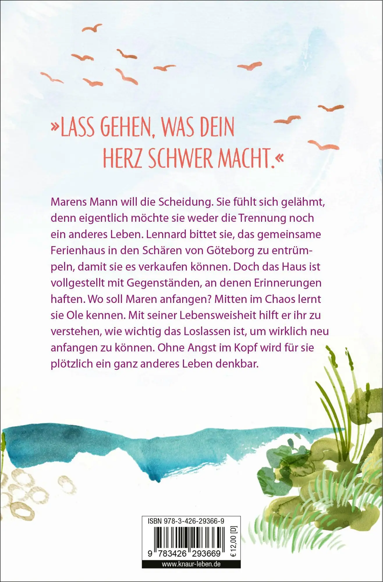 Rückseite: 9783426293669 | Das einsame Haus am Meer und die Kraft des Loslassens | Liv Bergstrand