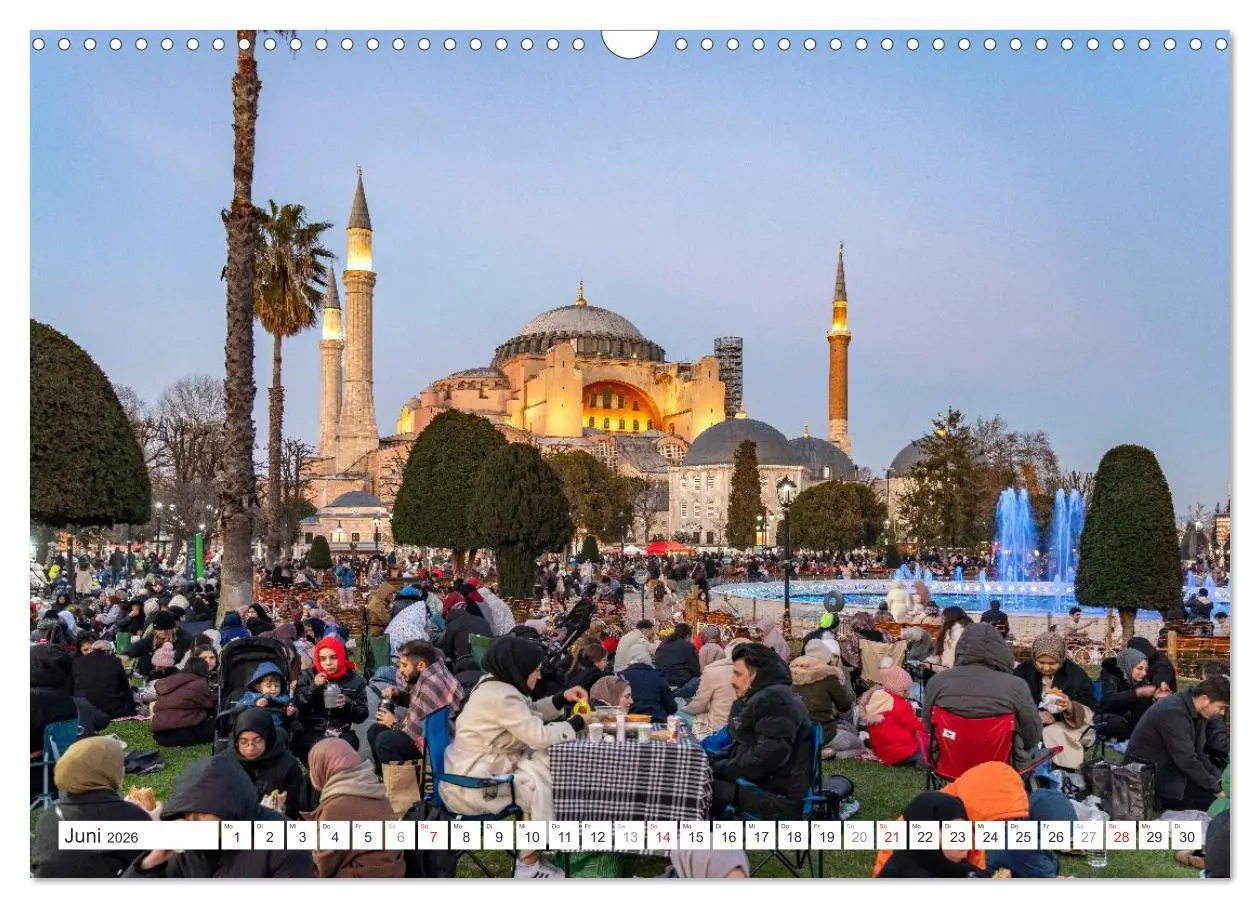 Bild: 9783457293669 | Istanbul - Faszination Moschee (Wandkalender 2026 DIN A3 quer),...