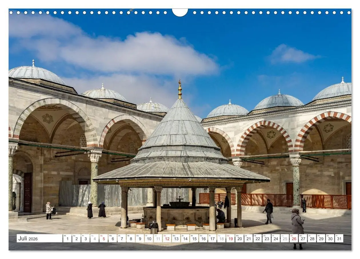Bild: 9783457293669 | Istanbul - Faszination Moschee (Wandkalender 2026 DIN A3 quer),...