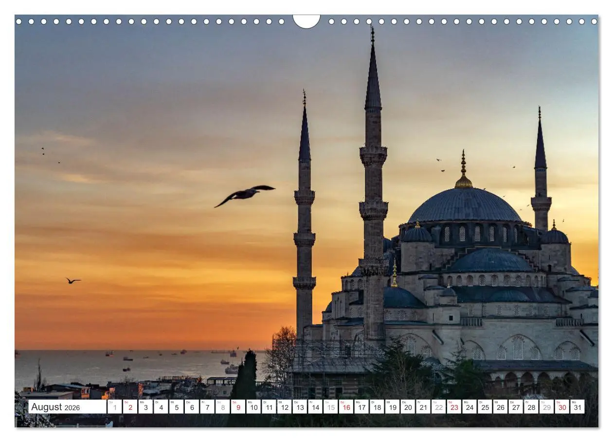 Bild: 9783457293669 | Istanbul - Faszination Moschee (Wandkalender 2026 DIN A3 quer),...