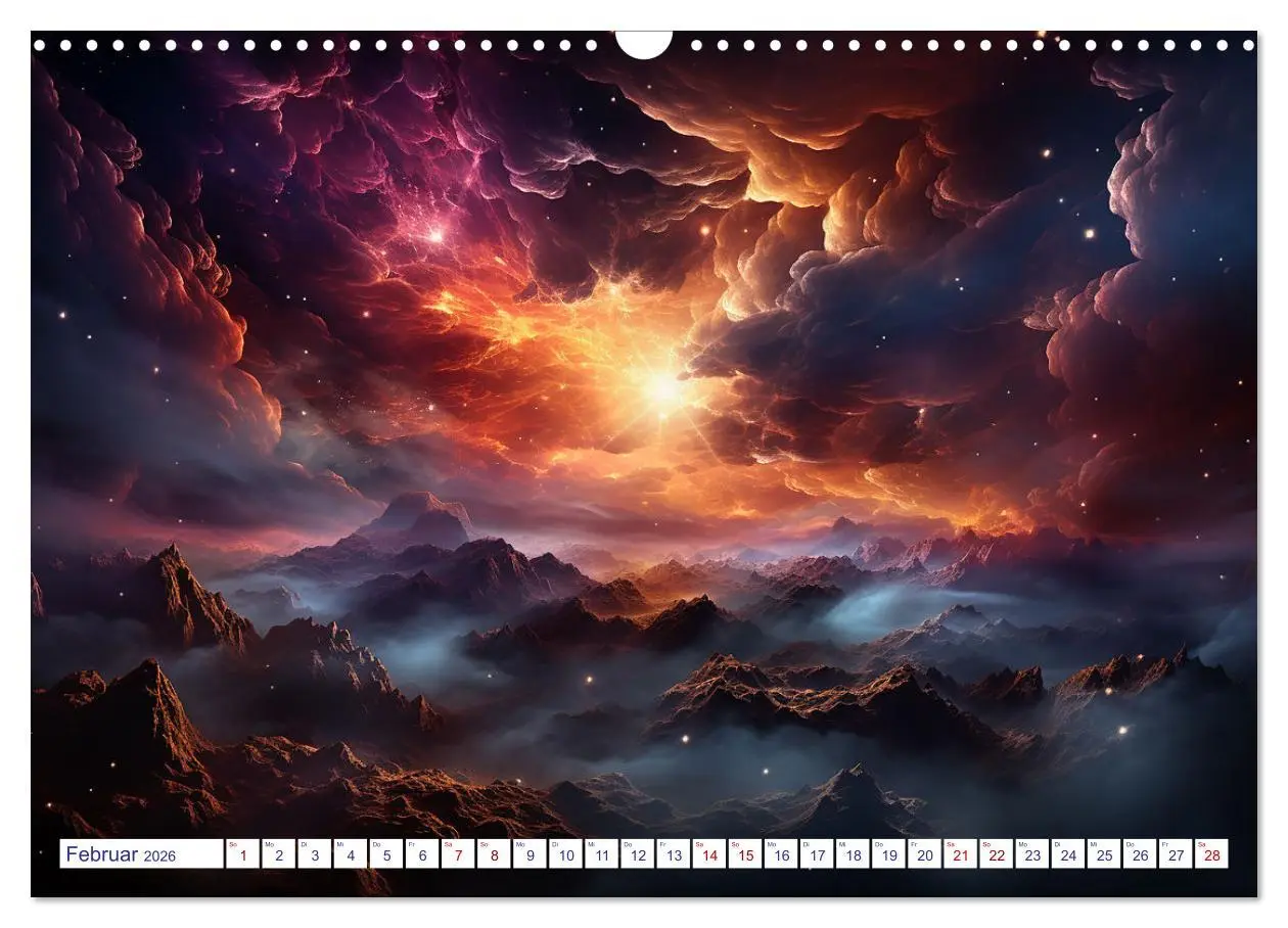 Bild: 9783457503669 | Ferne Welten (Wandkalender 2026 DIN A3 quer), CALVENDO Monatskalender