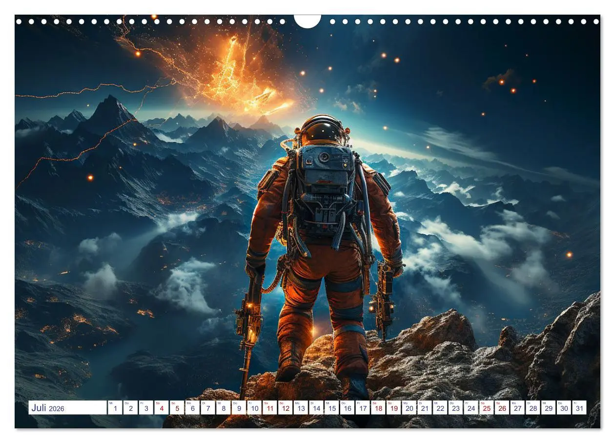 Bild: 9783457503669 | Ferne Welten (Wandkalender 2026 DIN A3 quer), CALVENDO Monatskalender