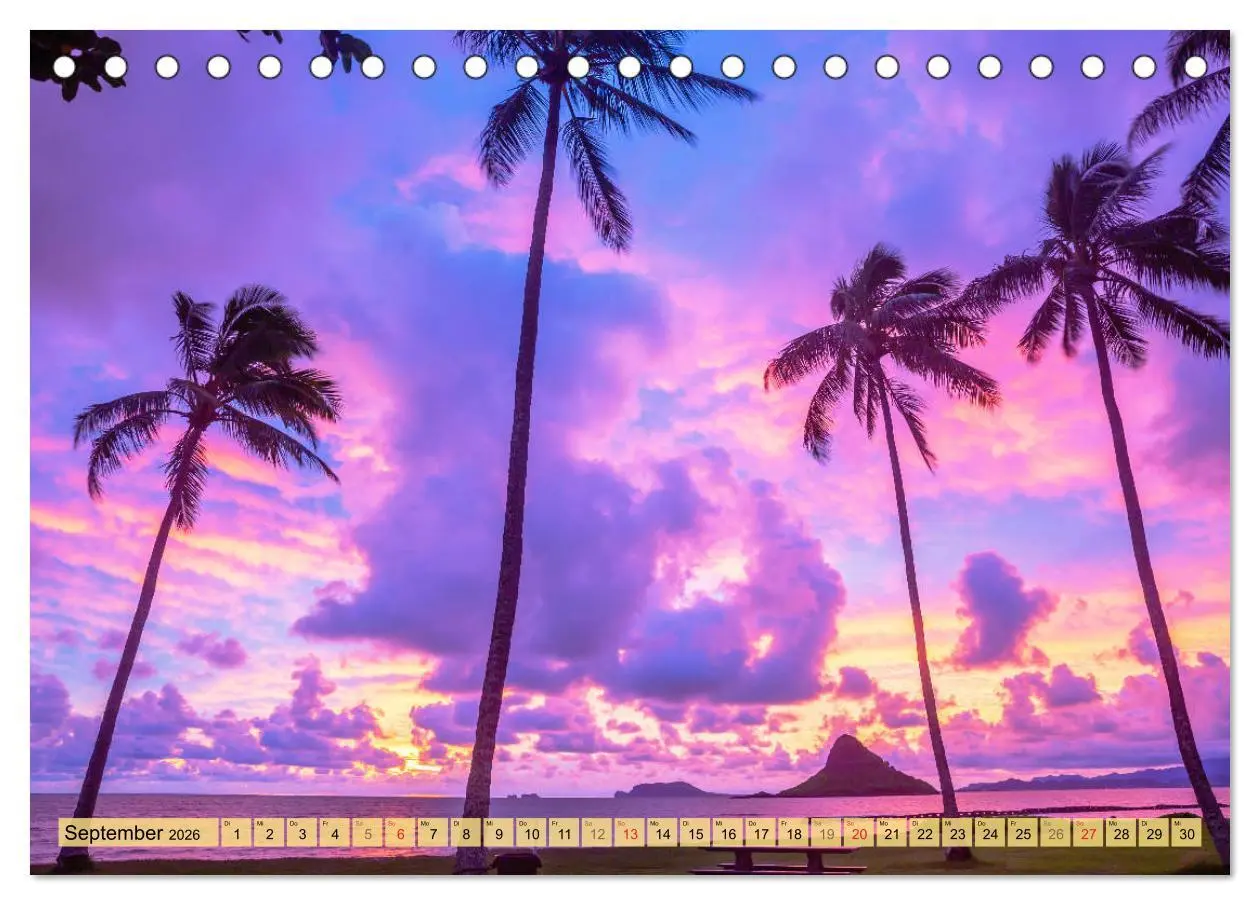 Bild: 9783457743669 | O'ahu - Eine Reise in das Herz von Hawaii (Tischkalender 2026 DIN...