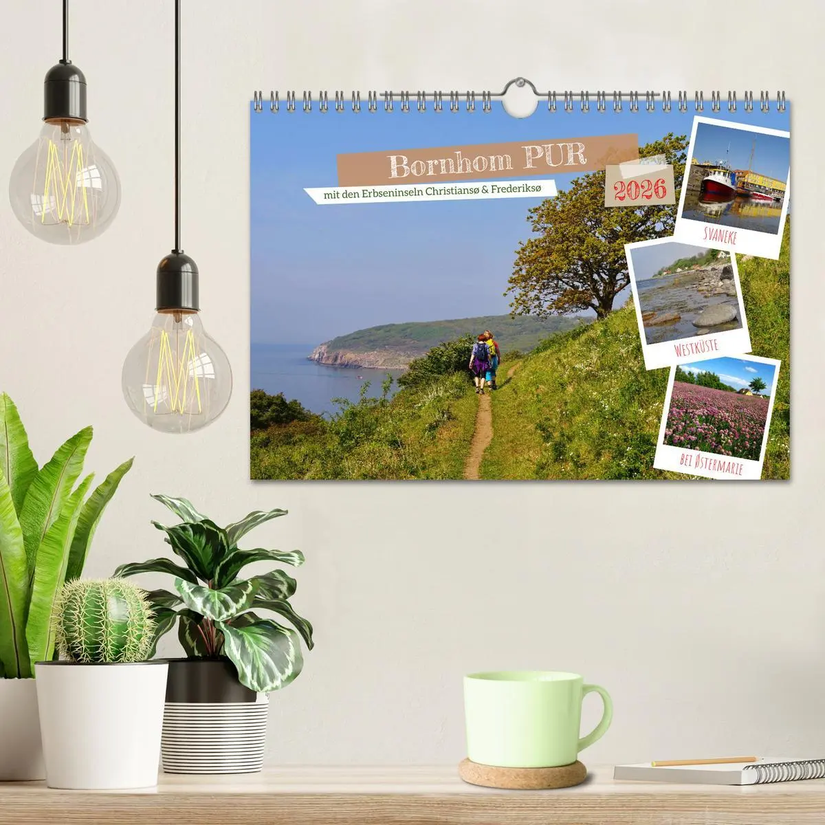 Bild: 9783516213669 | Bornholm Pur (Wandkalender 2026 DIN A4 quer), CALVENDO Monatskalender