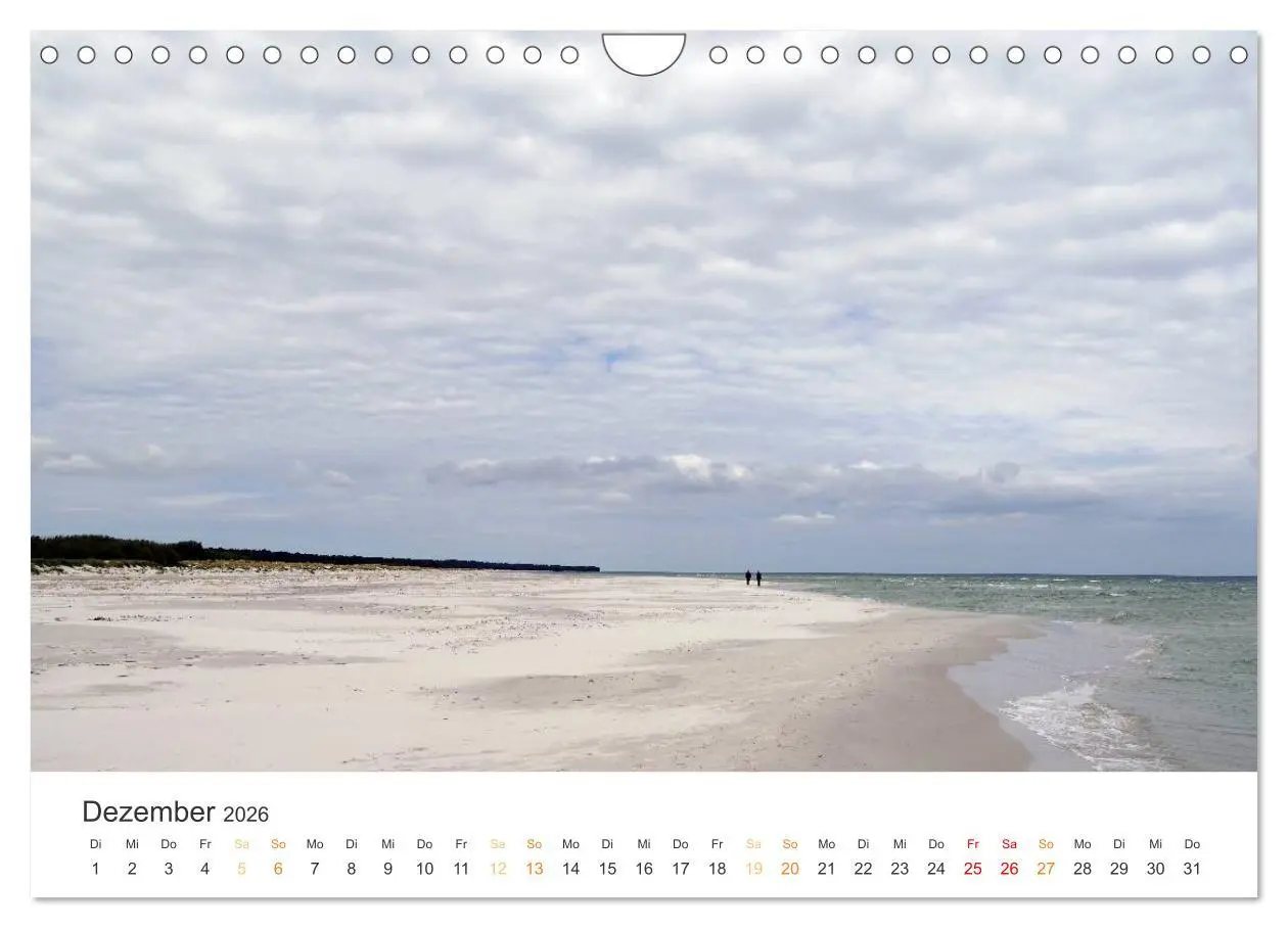 Bild: 9783516213669 | Bornholm Pur (Wandkalender 2026 DIN A4 quer), CALVENDO Monatskalender