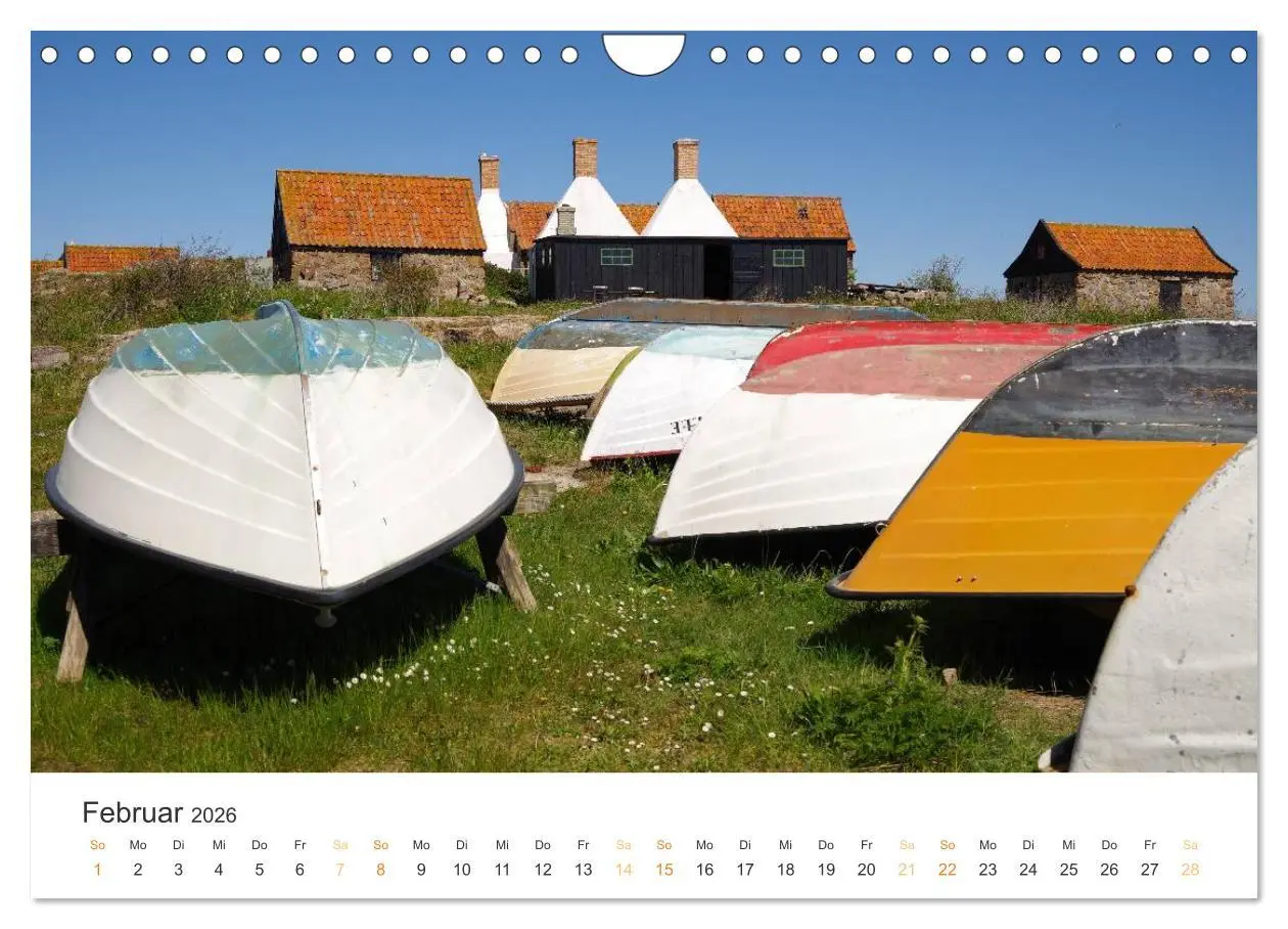 Bild: 9783516213669 | Bornholm Pur (Wandkalender 2026 DIN A4 quer), CALVENDO Monatskalender