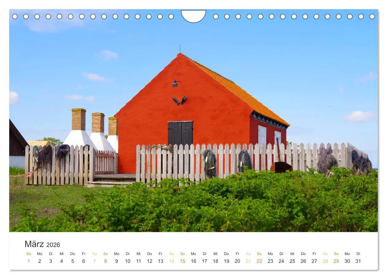 Bild: 9783516213669 | Bornholm Pur (Wandkalender 2026 DIN A4 quer), CALVENDO Monatskalender