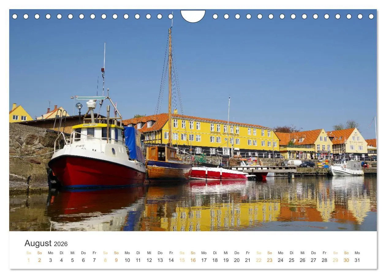 Bild: 9783516213669 | Bornholm Pur (Wandkalender 2026 DIN A4 quer), CALVENDO Monatskalender