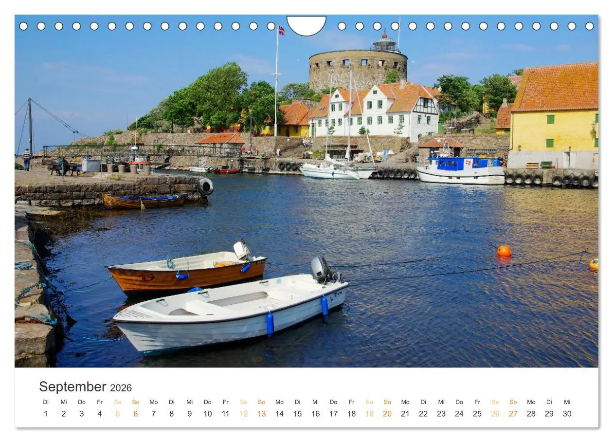 Bild: 9783516213669 | Bornholm Pur (Wandkalender 2026 DIN A4 quer), CALVENDO Monatskalender