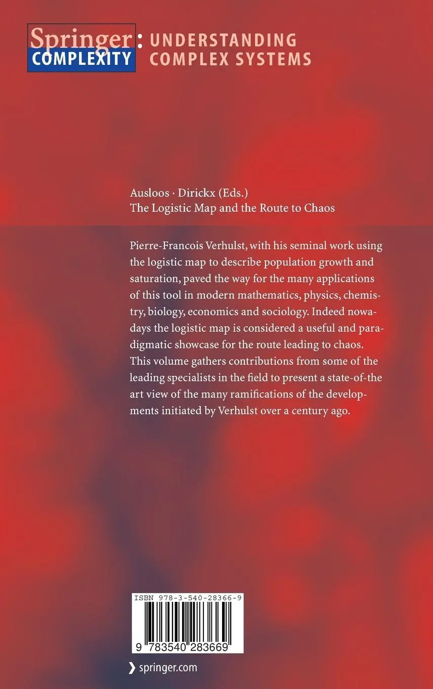 Rückseite: 9783540283669 | The Logistic Map and the Route to Chaos | Michel Dirickx (u. a.) | xx