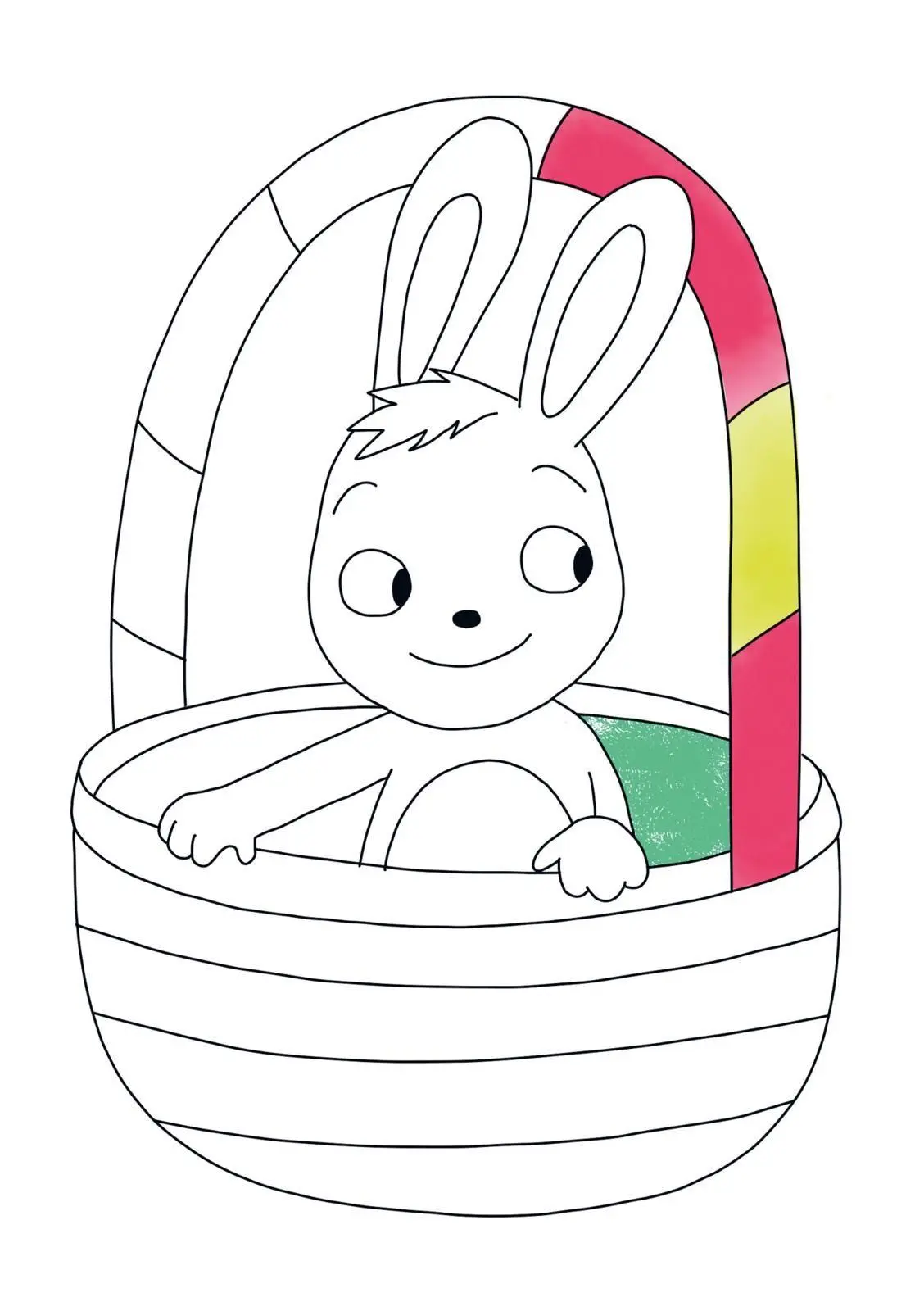 Bild: 9783551173669 | Mein bunter Oster-Malblock | Lucie Göpfert | Taschenbuch | 96 S.