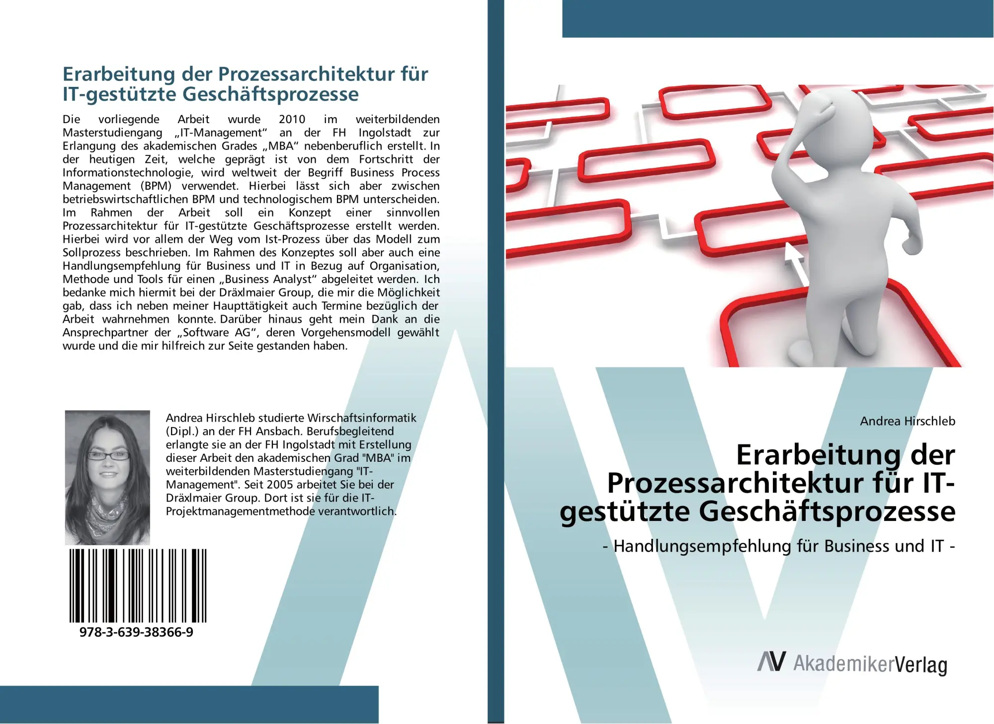 Cover: 9783639383669 | Erarbeitung der Prozessarchitektur für IT-gestützte Geschäftsprozesse