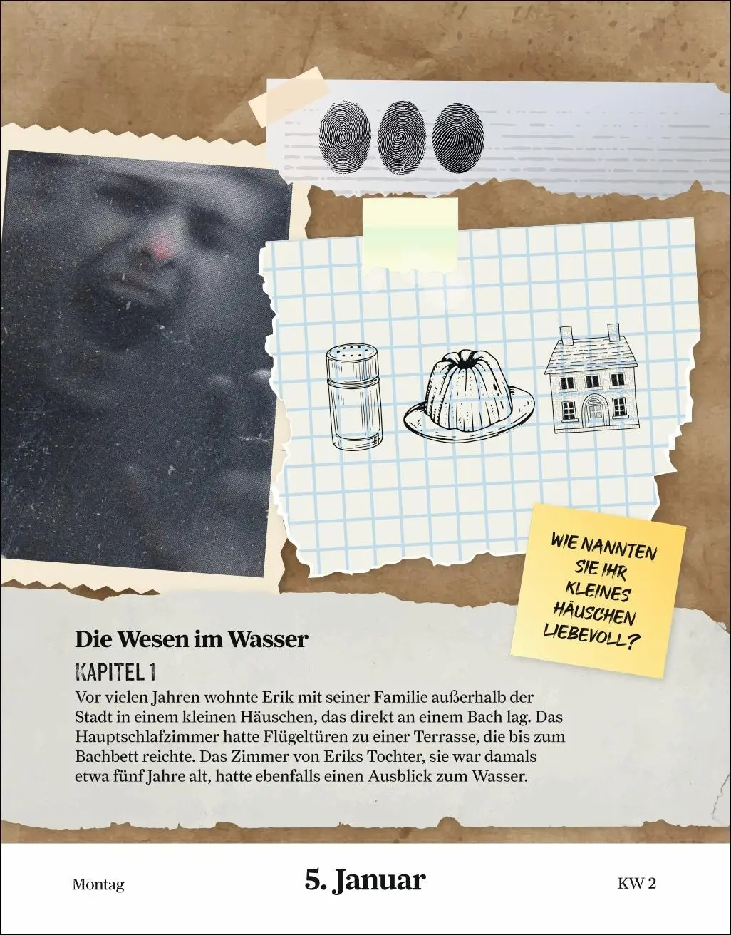 Bild: 9783756413669 | Stefan Heine Der paranormale Escape-Kalender 2026 | Stefan Heine