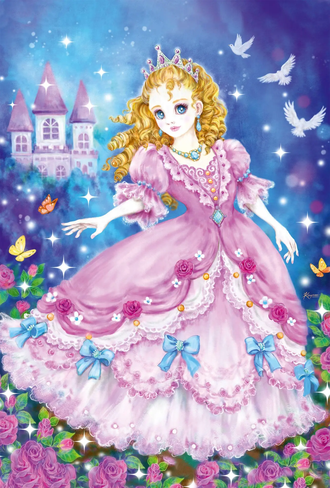 Bild: 4001504563769 | Prinzessin, Fee &amp; Meerjungfrau. Puzzle 3 x 24 Teile | Spiel | 56376