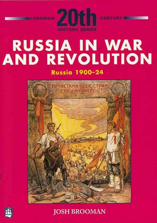 Cover: 9780582223769 | Russia in War and Revolution: Russia 1900-24 3rd Booklet of Second Set