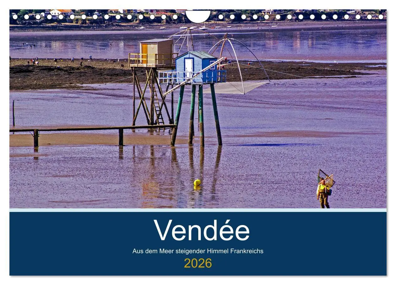 Cover: 9783457803769 | Vendée Aus dem Meer steigender Himmel Frankreichs (Wandkalender...