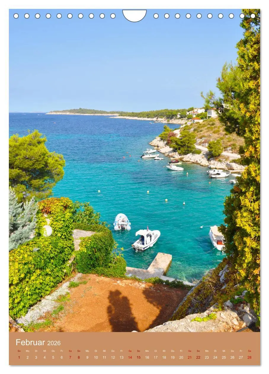 Bild: 9783516373769 | Erlebe mit mir das entspannte Kroatien (Wandkalender 2026 DIN A4...