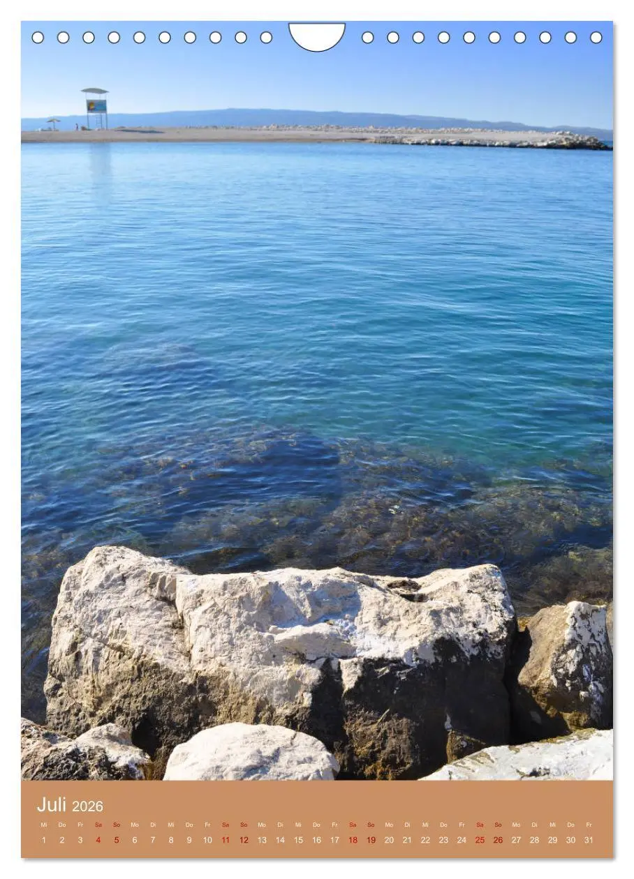 Bild: 9783516373769 | Erlebe mit mir das entspannte Kroatien (Wandkalender 2026 DIN A4...