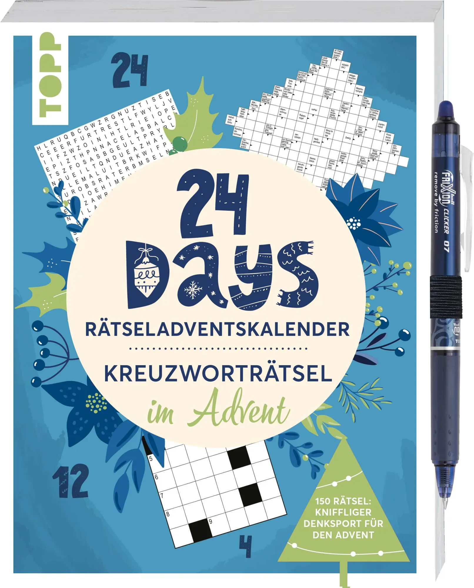 Cover: 9783735853769 | 24 DAYS RÄTSELADVENTSKALENDER - Kreuzworträtsel im Advent | Buch