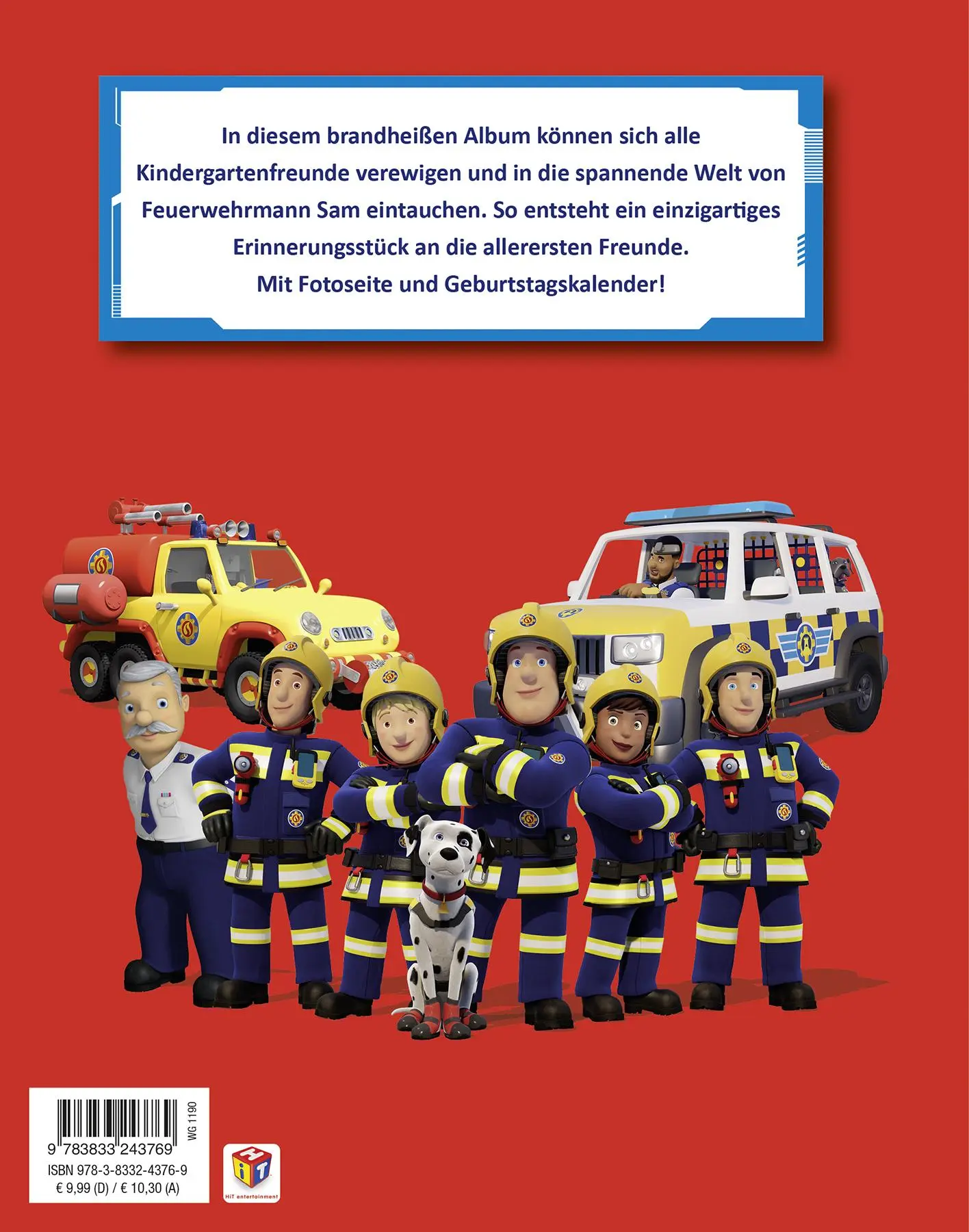Rückseite: 9783833243769 | Feuerwehrmann Sam: Meine ersten Freunde | Panini | Buch | 64 S. | 2023
