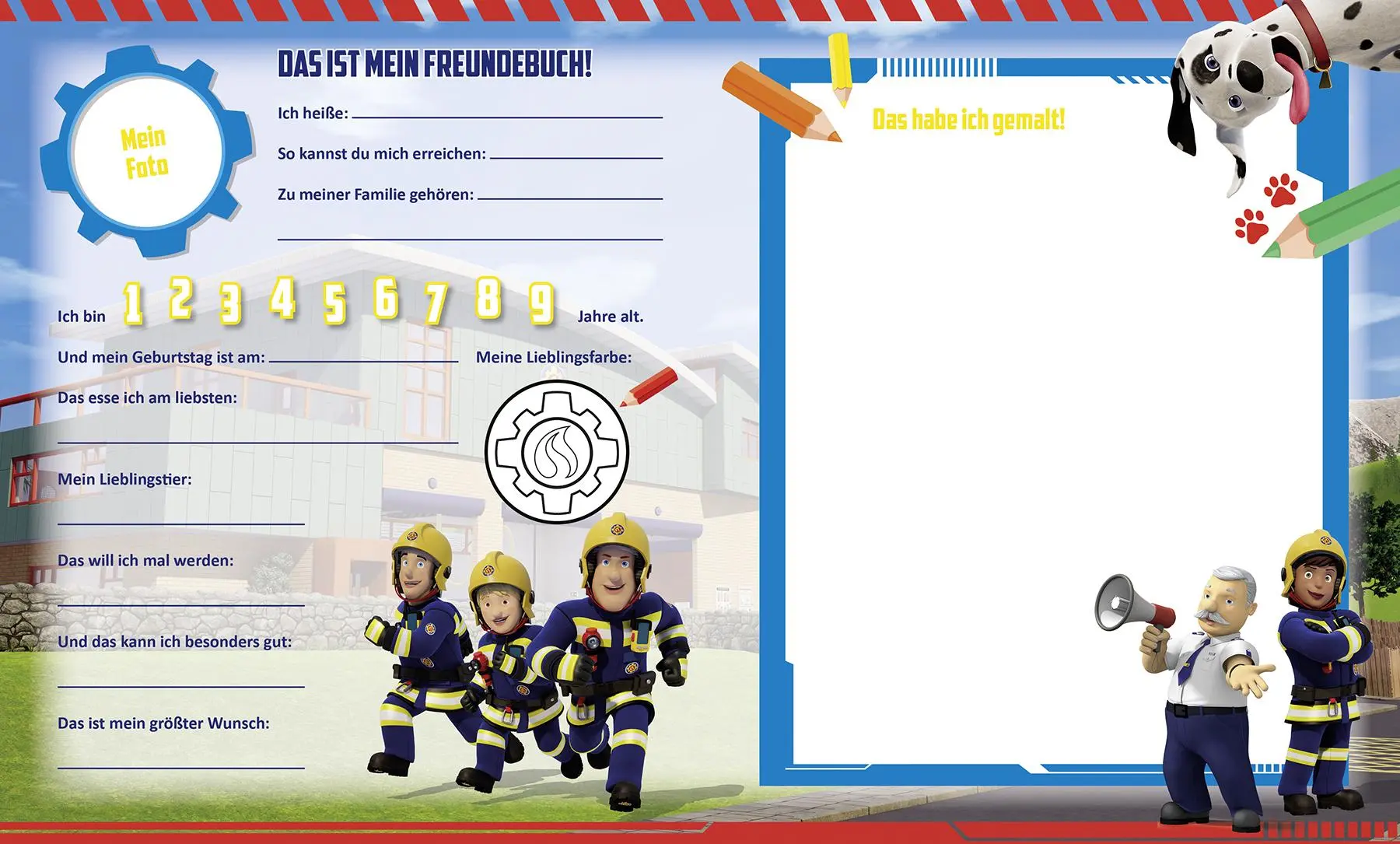 Bild: 9783833243769 | Feuerwehrmann Sam: Meine ersten Freunde | Panini | Buch | 64 S. | 2023