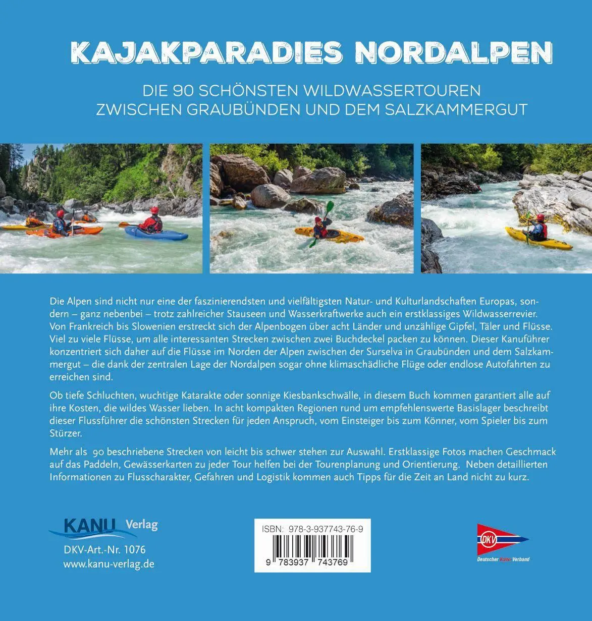 Bild: 9783937743769 | Kajakparadies Nordalpen | Matthias Breuel | Buch | 368 S. | Deutsch