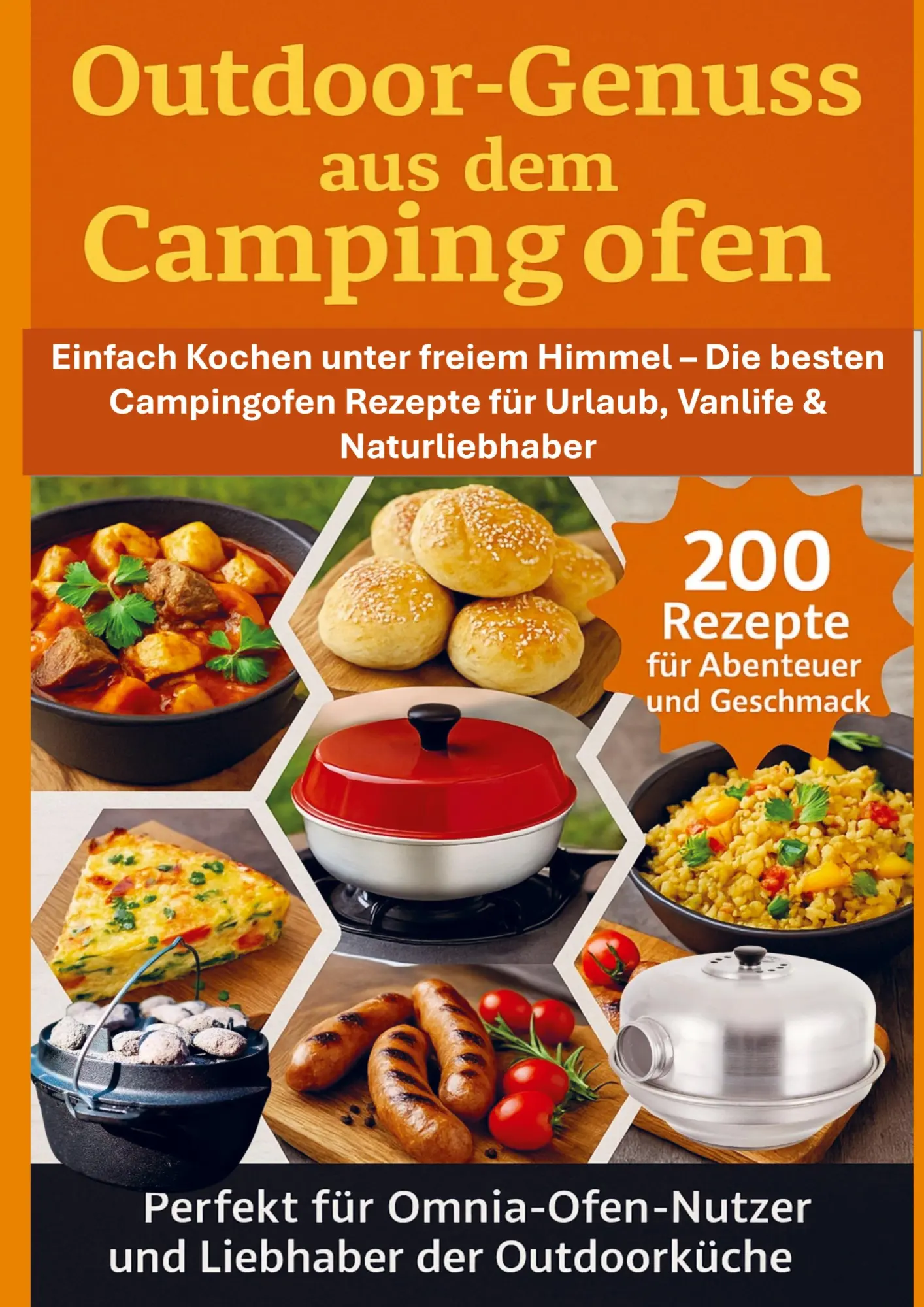 Cover: 9789403813769 | Outdoor-Genuss aus dem Campingofen - 200 Rezepte für Abenteuer und...