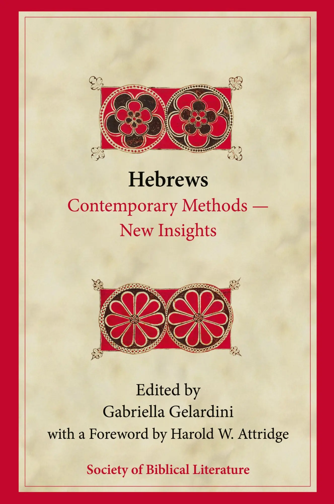 Cover: 9781589833869 | Hebrews | Contemporary Methods-New Insights | Gabriella Gelardini