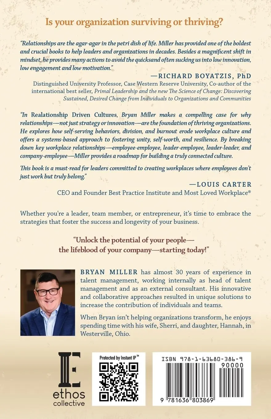 Rückseite: 9781636803869 | Realationship Driven Cultures | Bryan Miller | Taschenbuch | Englisch
