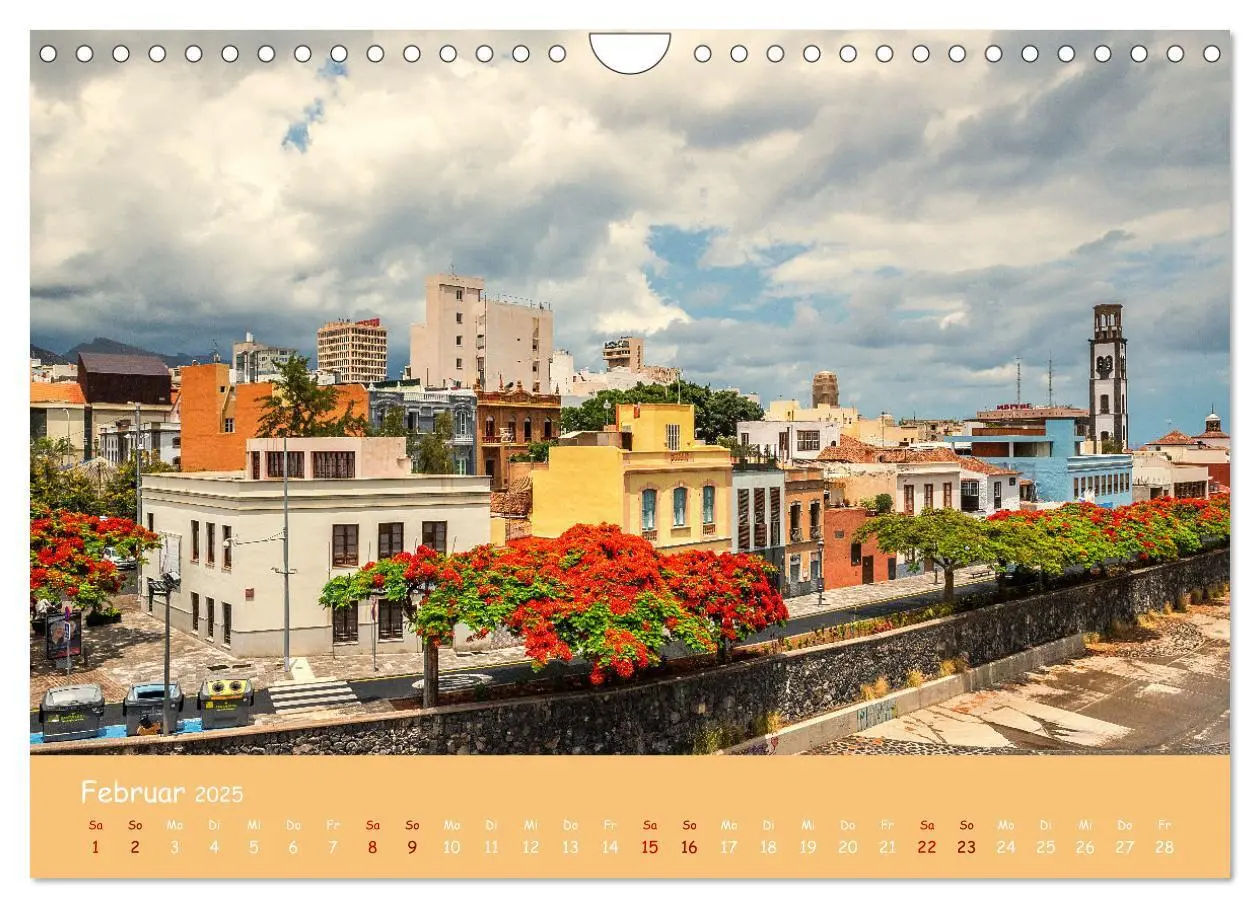 Bild: 9783383853869 | Santa Cruz auf Teneriffa - Licht und Farbenspiele (Wandkalender...