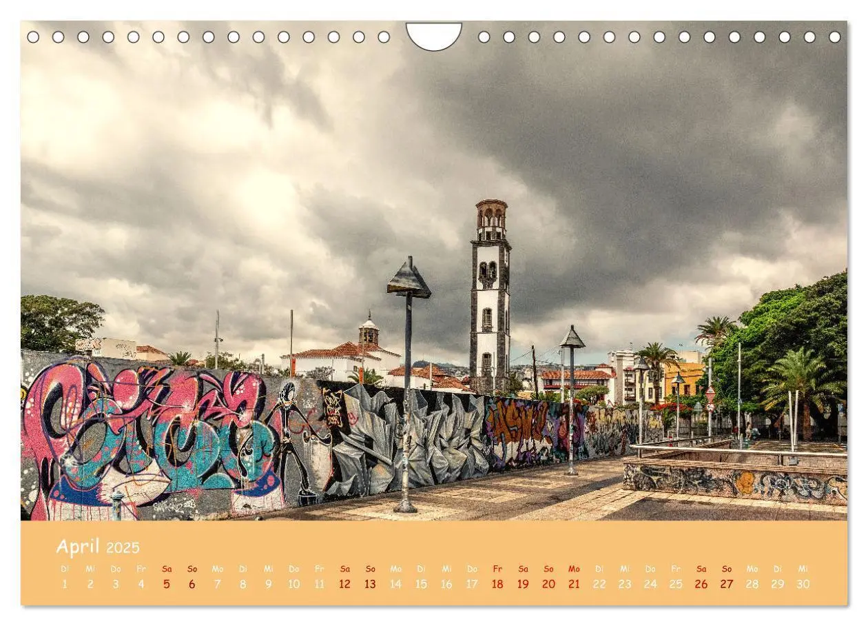 Bild: 9783383853869 | Santa Cruz auf Teneriffa - Licht und Farbenspiele (Wandkalender...