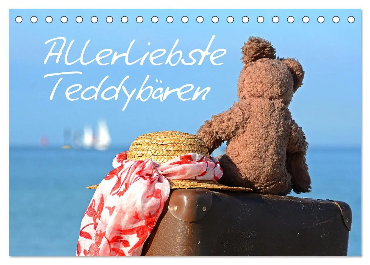 Cover: 9783457583869 | Allerliebste Teddybären (Tischkalender 2026 DIN A5 quer), CALVENDO...