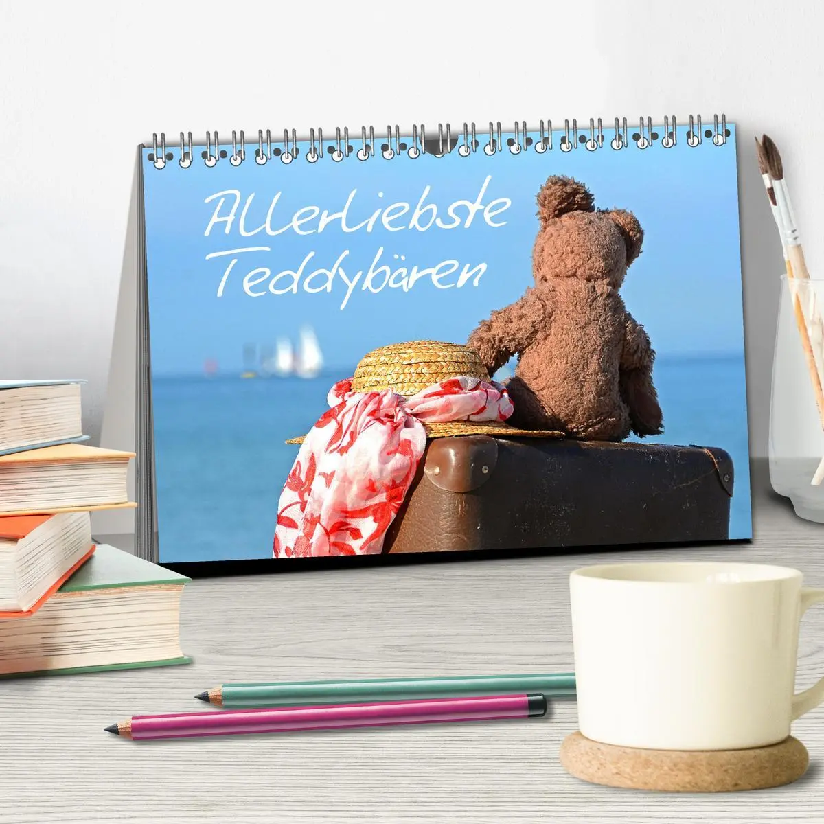 Bild: 9783457583869 | Allerliebste Teddybären (Tischkalender 2026 DIN A5 quer), CALVENDO...