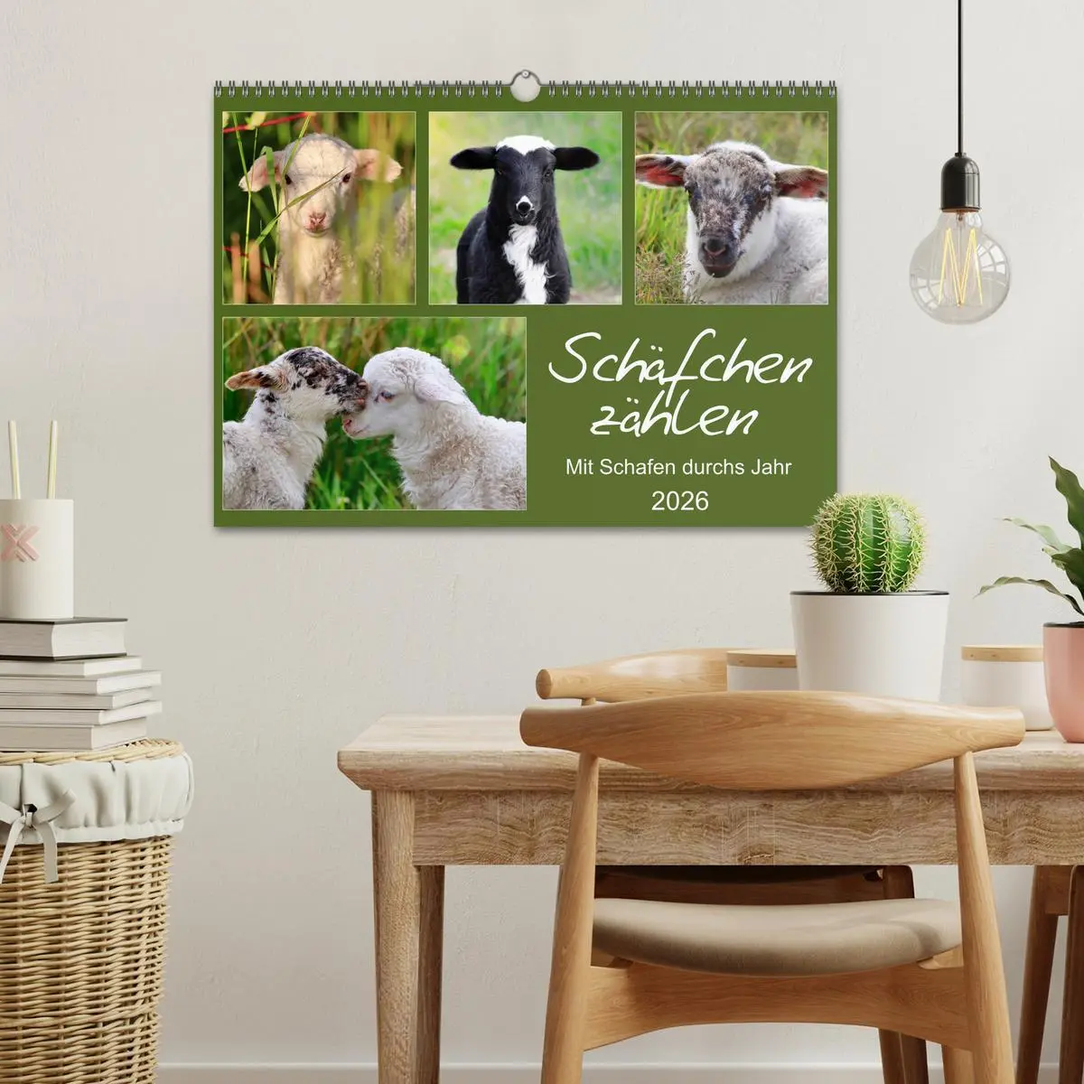 Bild: 9783457893869 | Schäfchen zählen - Mit Schafen durchs Jahr (Wandkalender 2026 DIN...