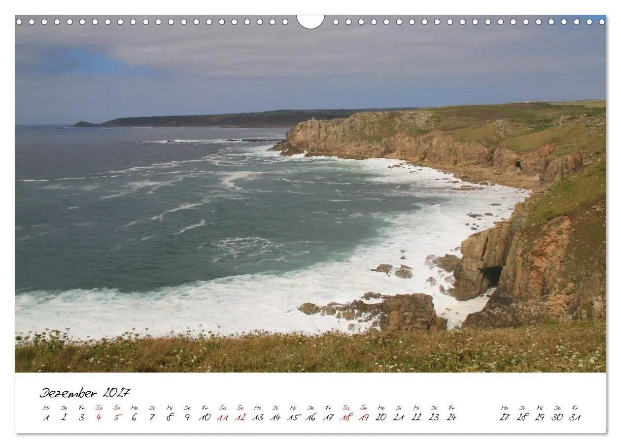 Bild: 9783569833869 | Reizvolles Südengland Devon und Cornwall (Wandkalender 2027 DIN A3...