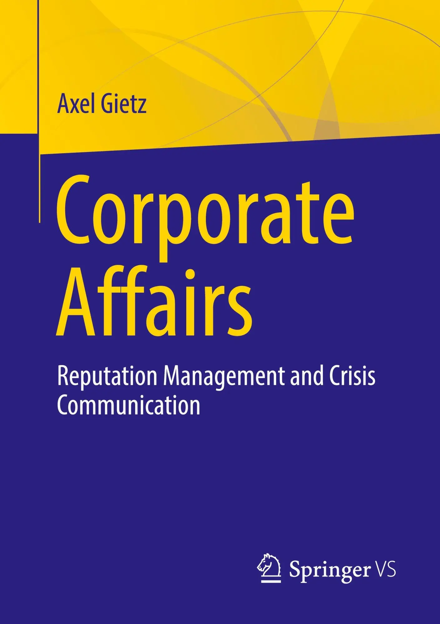 Cover: 9783658483869 | Corporate Affairs | Reputation Management and Crisis Communication