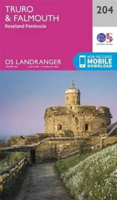 Cover: 9780319263969 | Truro &amp; Falmouth | Roseland Peninsula | (Land-)Karte | Karte/Landkarte