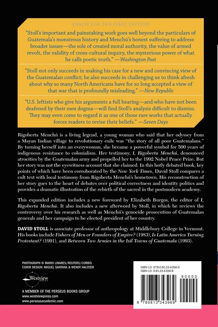 Rückseite: 9780813343969 | Rigoberta Menchu and the Story of All Poor Guatemalans | David Stoll