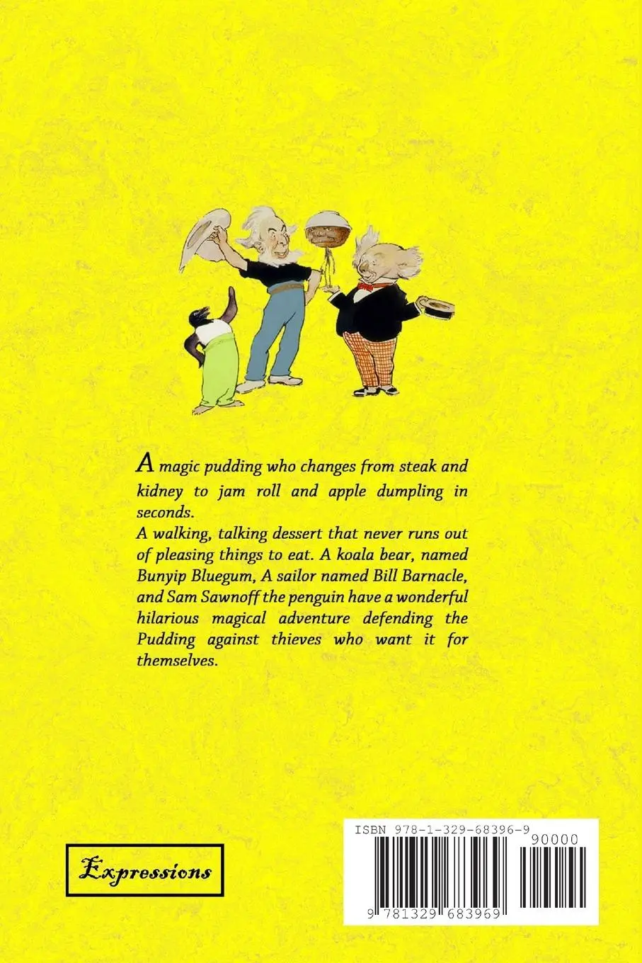 Rückseite: 9781329683969 | THE MAGIC PUDDING | Norman Lindsay (u. a.) | Taschenbuch | Englisch