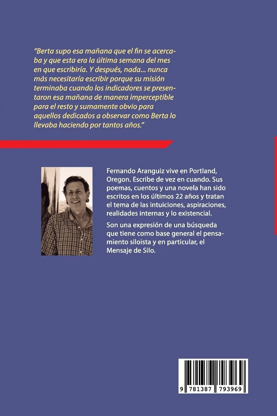 Rückseite: 9781387793969 | El fin del mundo y otras historias | Fernando Aranguiz | Taschenbuch