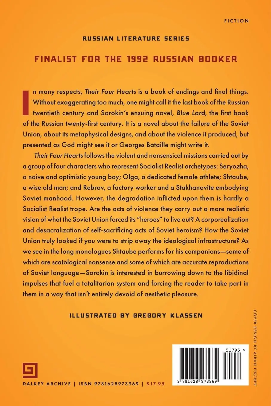 Rückseite: 9781628973969 | Their Four Hearts | Vladimir Sorokin | Taschenbuch | Englisch | 2022