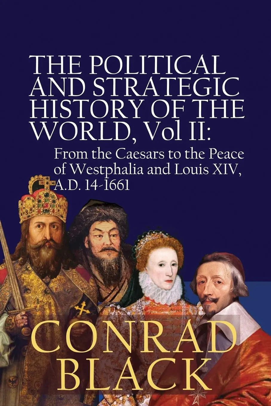 Cover: 9781943003969 | The Political and Strategic History of the World, Vol II | Black
