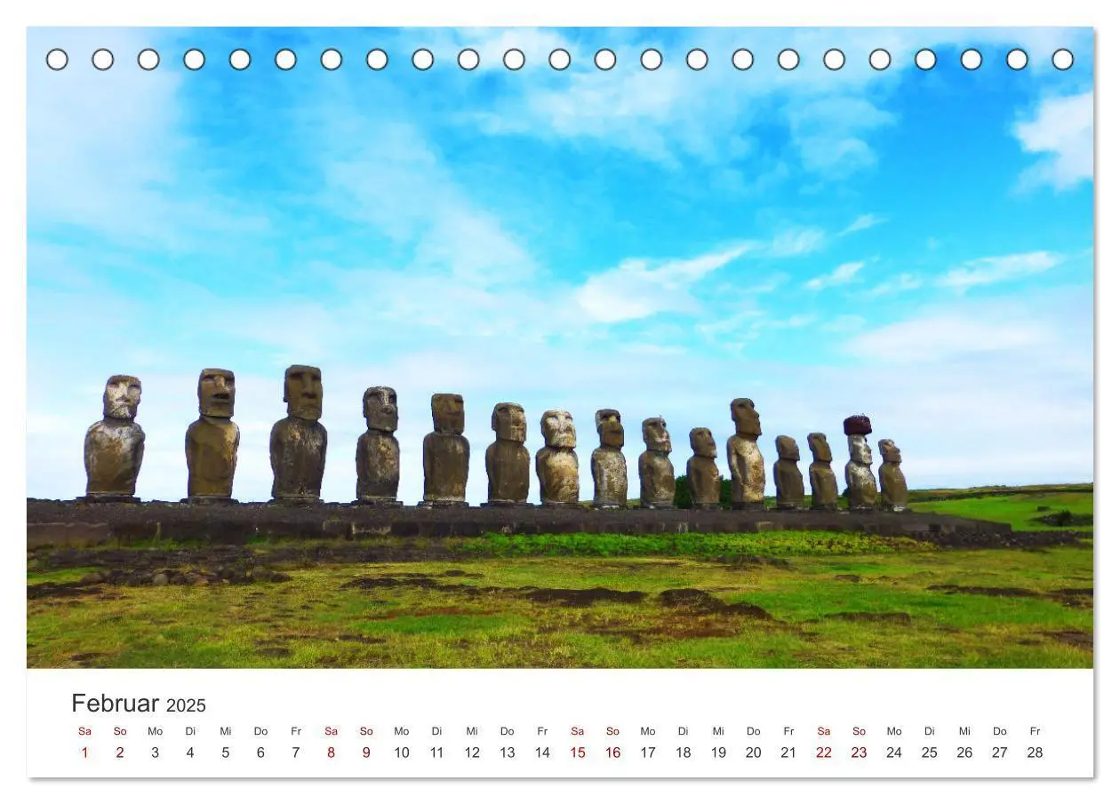 Bild: 9783435003969 | Chile - Das langgestreckte Land. (Tischkalender 2025 DIN A5 quer),...