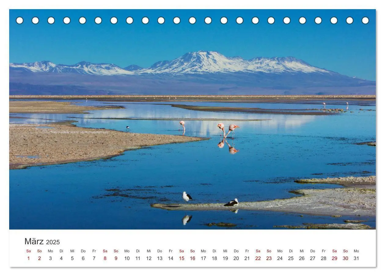 Bild: 9783435003969 | Chile - Das langgestreckte Land. (Tischkalender 2025 DIN A5 quer),...