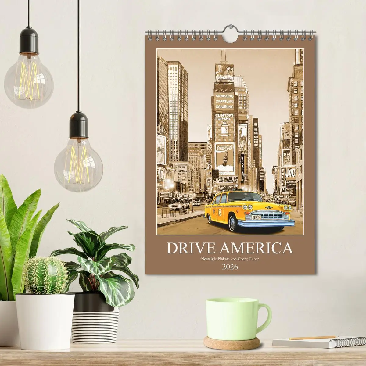Bild: 9783516353969 | Drive America Plakate (Wandkalender 2026 DIN A4 hoch), CALVENDO...