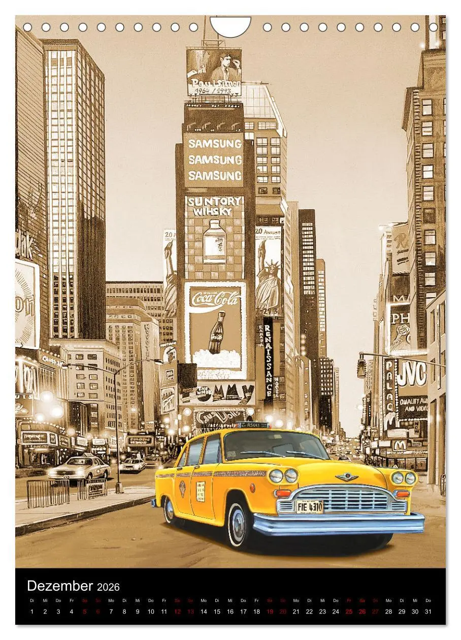 Bild: 9783516353969 | Drive America Plakate (Wandkalender 2026 DIN A4 hoch), CALVENDO...