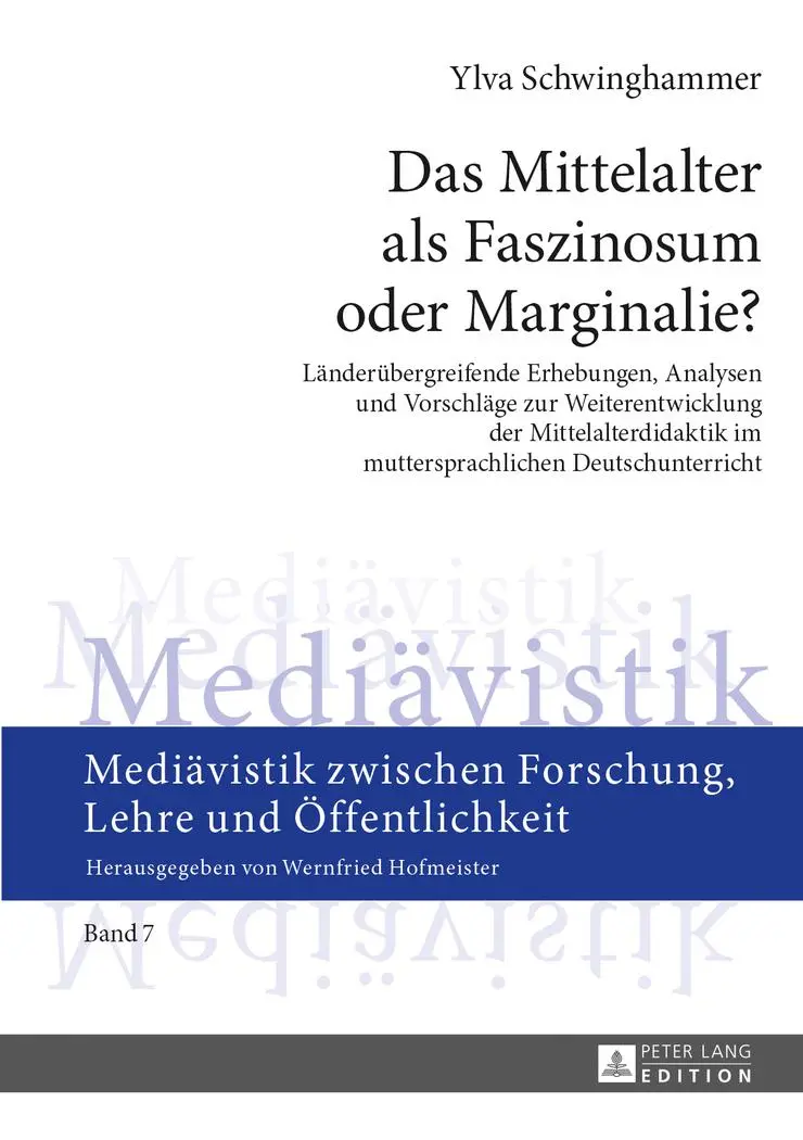 Cover: 9783631643969 | Das Mittelalter als Faszinosum oder Marginalie? | Ylva Schwinghammer
