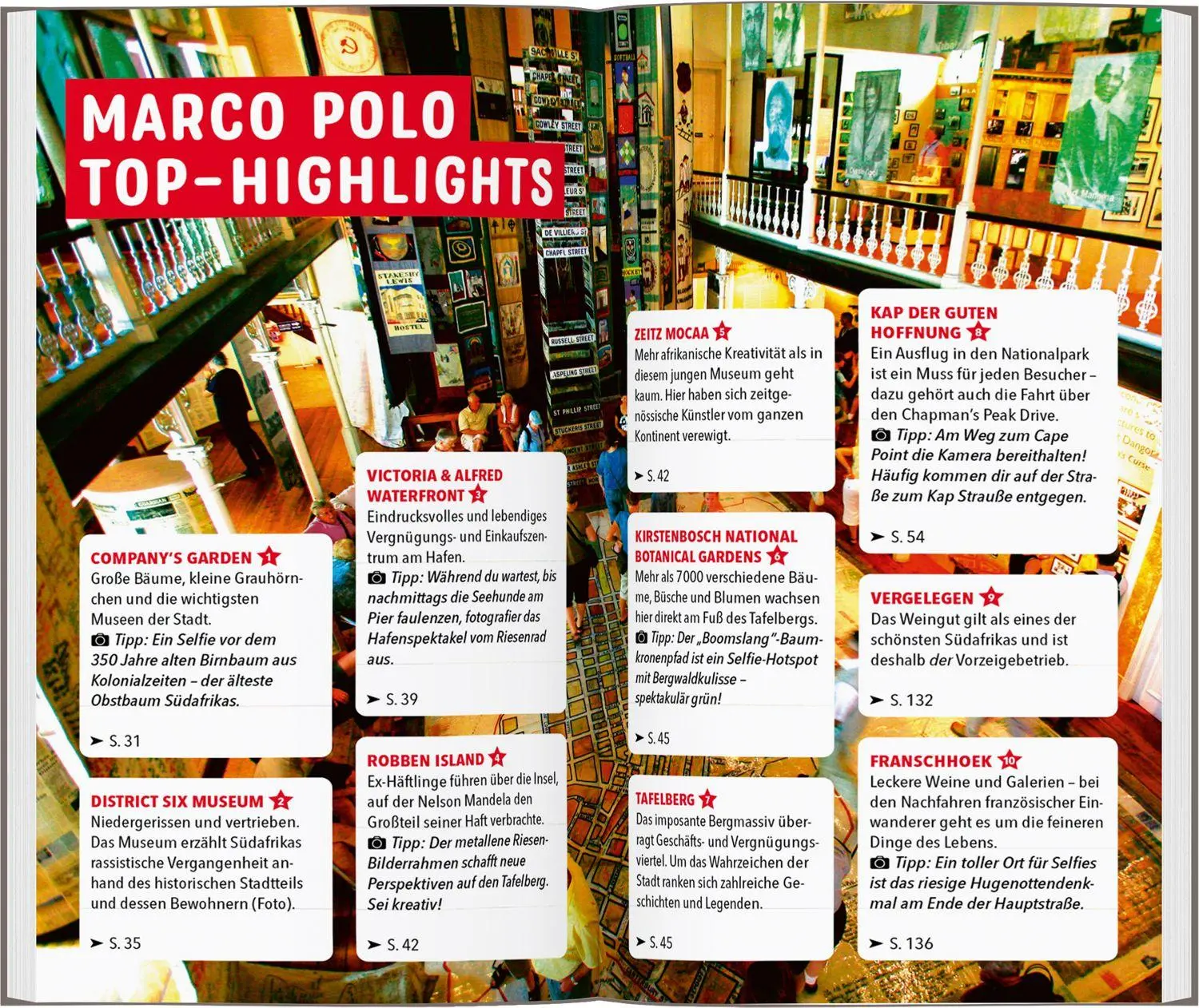Bild: 9783829743969 | MARCO POLO Reiseführer Kapstadt, Winelands, Garden Route | Taschenbuch